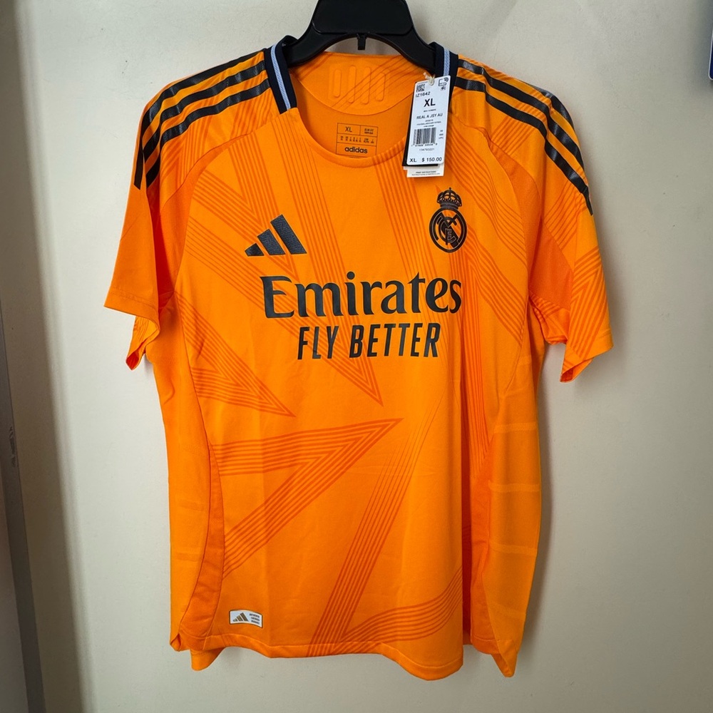 Adidas Men's Away Real Madrid Jersey 2024-25